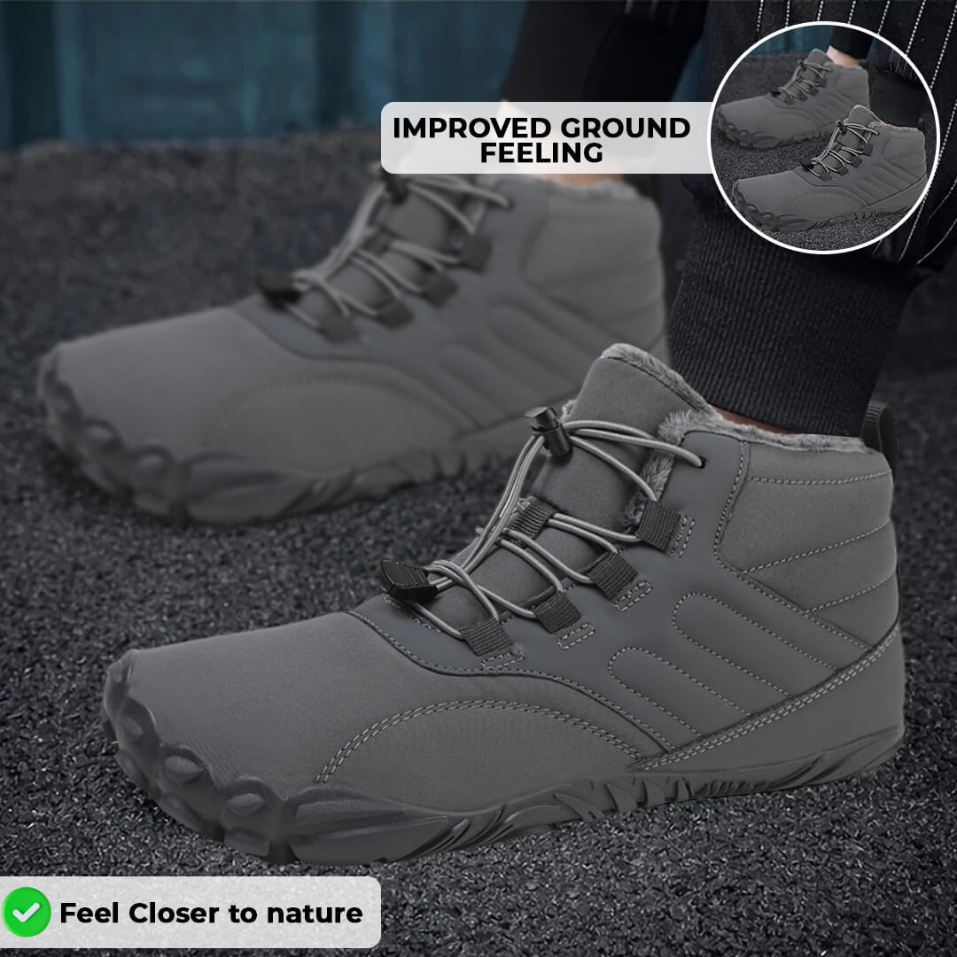 Caspar Flex - Non-slip & waterproof winter barefoot shoe (Unisex).