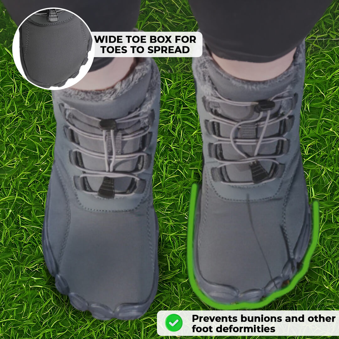 Caspar Flex - Non-slip & waterproof winter barefoot shoe (Unisex).