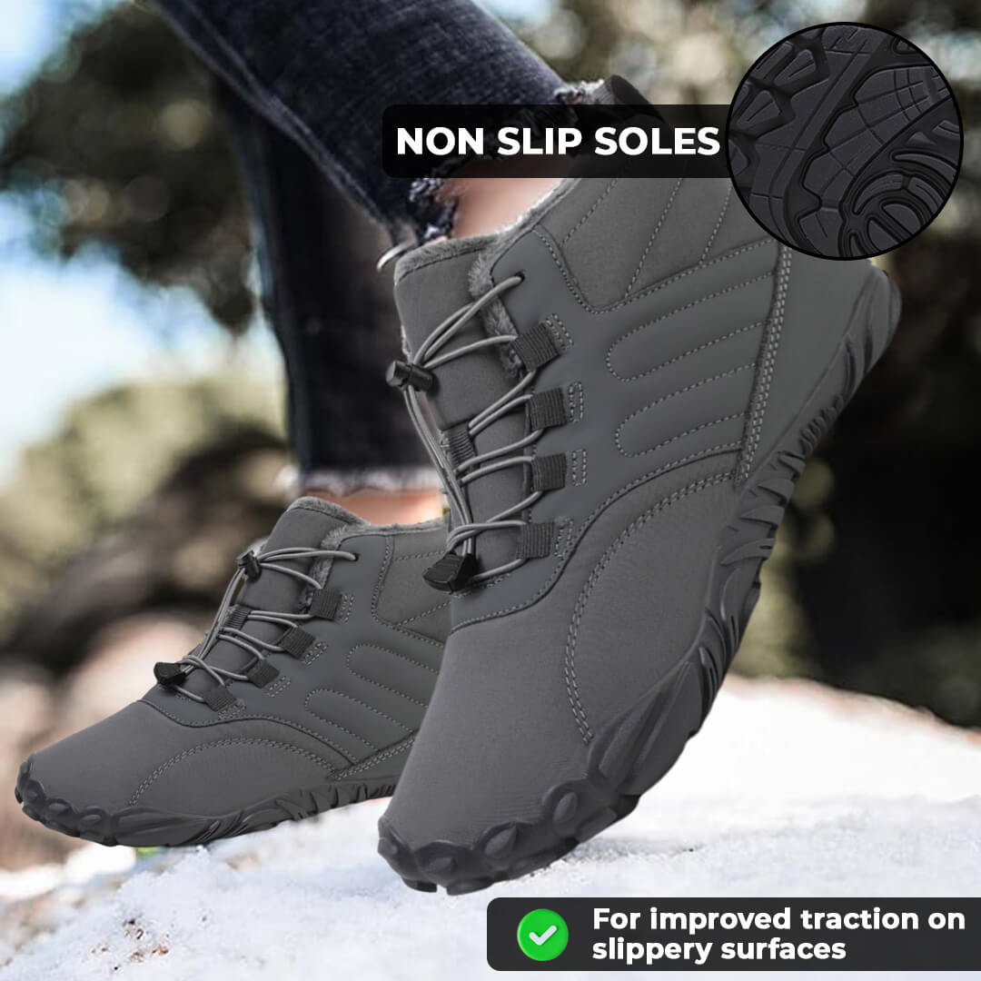 Caspar Flex - Non-slip & waterproof winter barefoot shoe (Unisex).