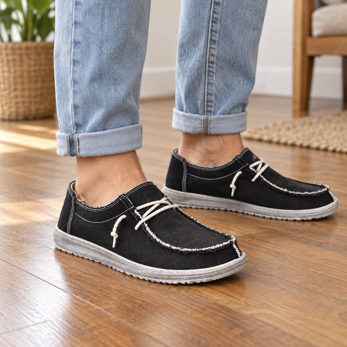 The Daily Loafer - worn on feet, cropped below the waist | OrthoKicks