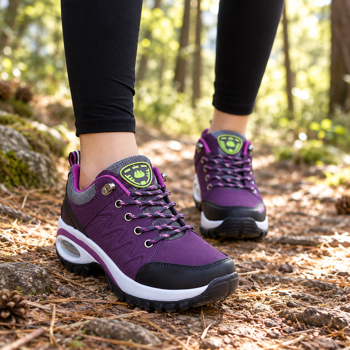 Delta Trail Hiking Shoe - lifestyle context photo | OrthoKicks