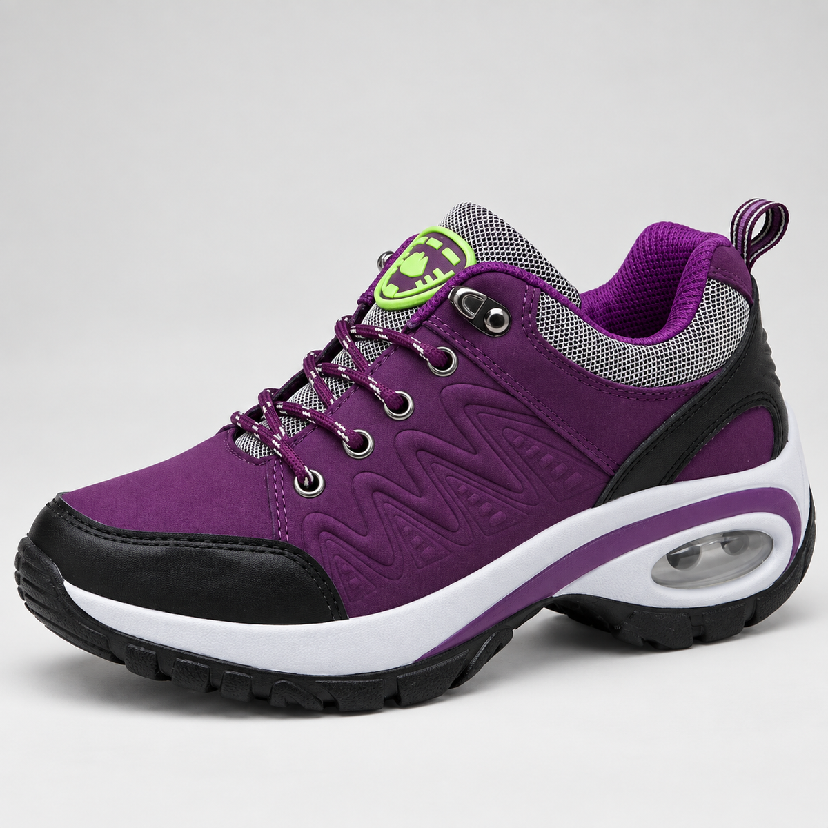 Delta Trail Hiking Shoe - studio side view | OrthoKicks