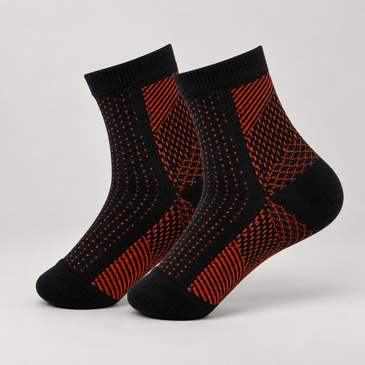 Everyday Comfort Socks (Set of 4 Pairs) - studio side view | OrthoKicks