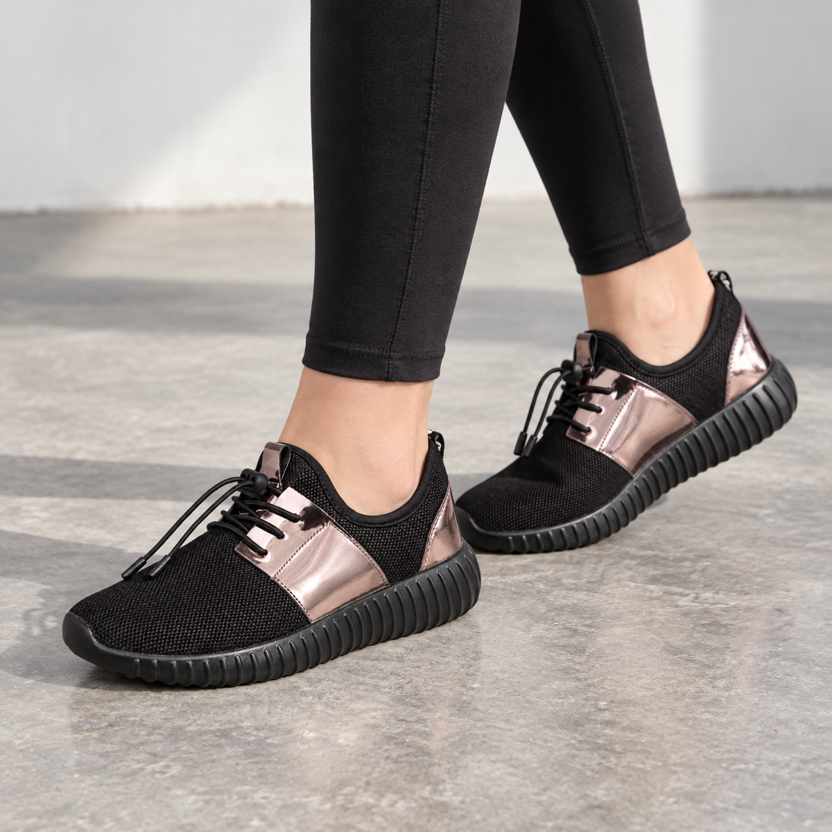 Flexform 2.0 - worn on feet, cropped below the waist | OrthoKicks