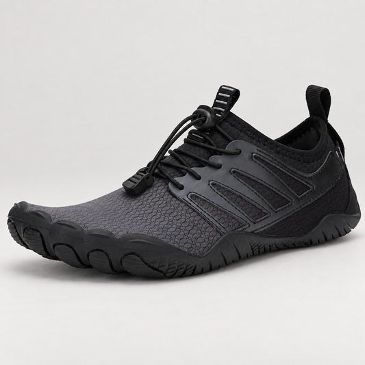 Meadowstep Barefoot Shoes - studio side view | OrthoKicks