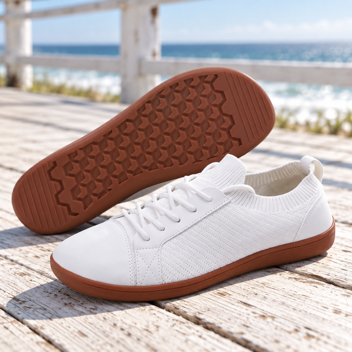 Mesa Pro - Lightweight Non-Slip Barefoot Shoes (Unisex) - lifestyle context photo | OrthoKicks