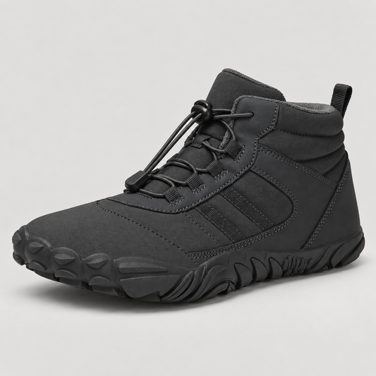 Northflex Master - Non-Slip Waterproof Winter Barefoot Shoe (Unisex) - studio side view | OrthoKicks