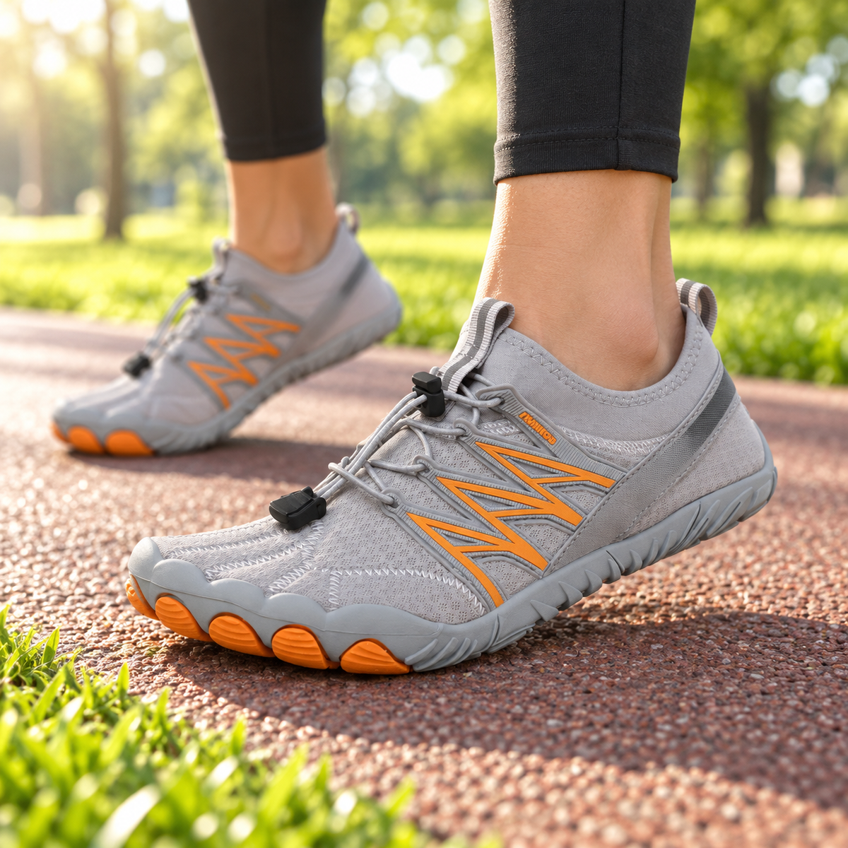 Pace Pro - Lightweight Flexible Barefoot Shoes - lifestyle context photo | OrthoKicks