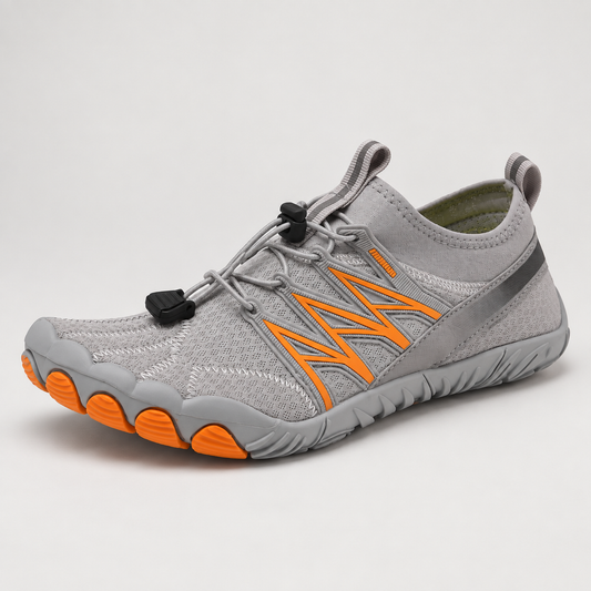 Pace Pro - Lightweight Flexible Barefoot Shoes - studio side view | OrthoKicks
