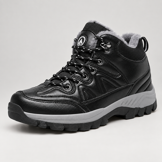 Sierra Trail Men's Hiking Boots - studio side view | OrthoKicks